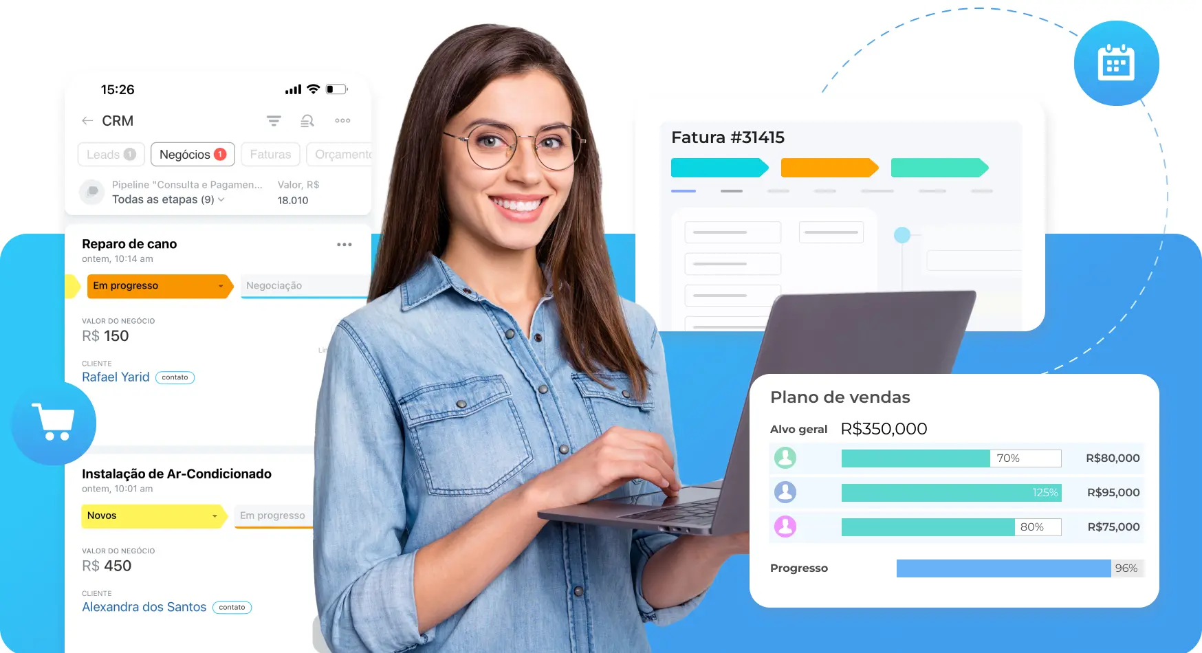 CRM inteligente que ajuda a aumentar a conversão e facilita a vida do vendedor